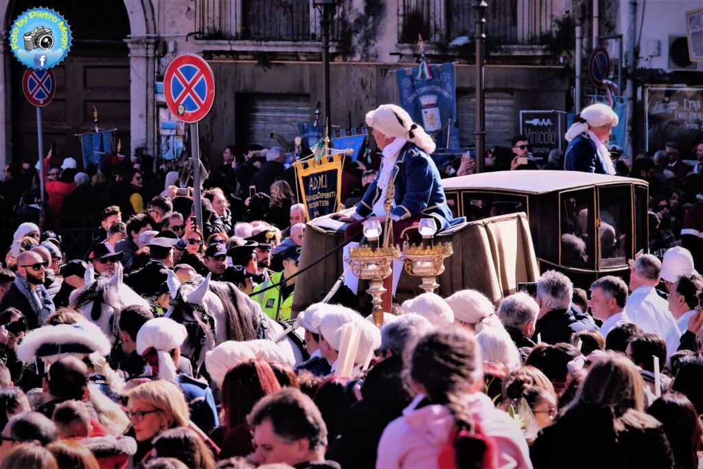 carrozze senato festa sant'agata catania