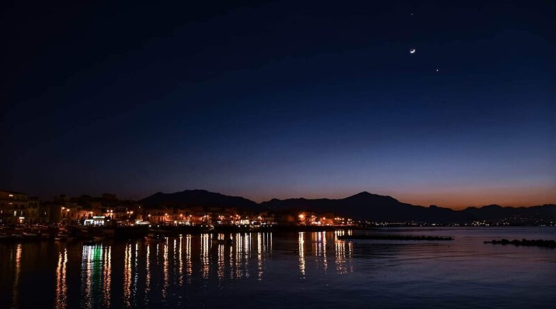 congiunzione luna venere giove