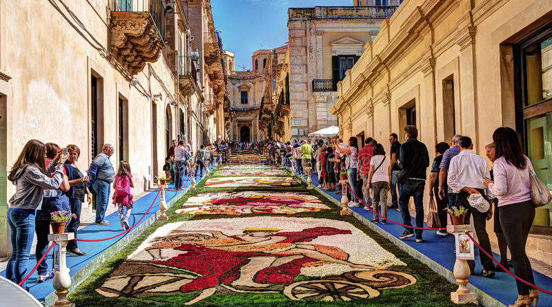 infiorata noto 2023