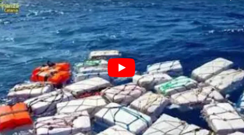 cocaina sicilia mare video