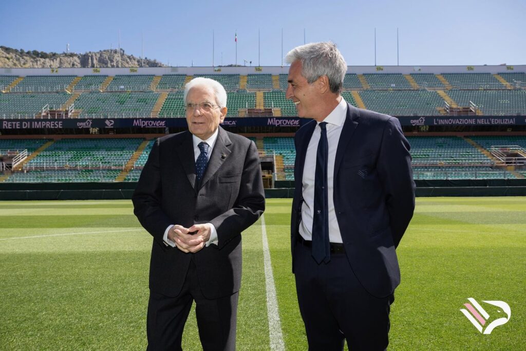 Mattarella stadio barbera