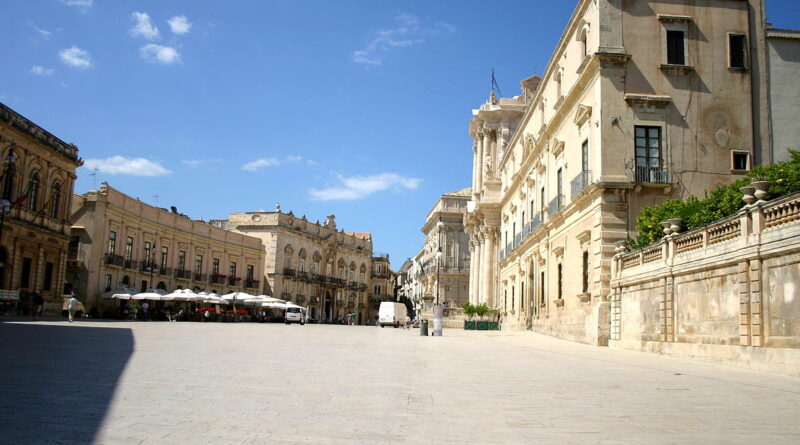 siracusa piazza duomo il gattopardo