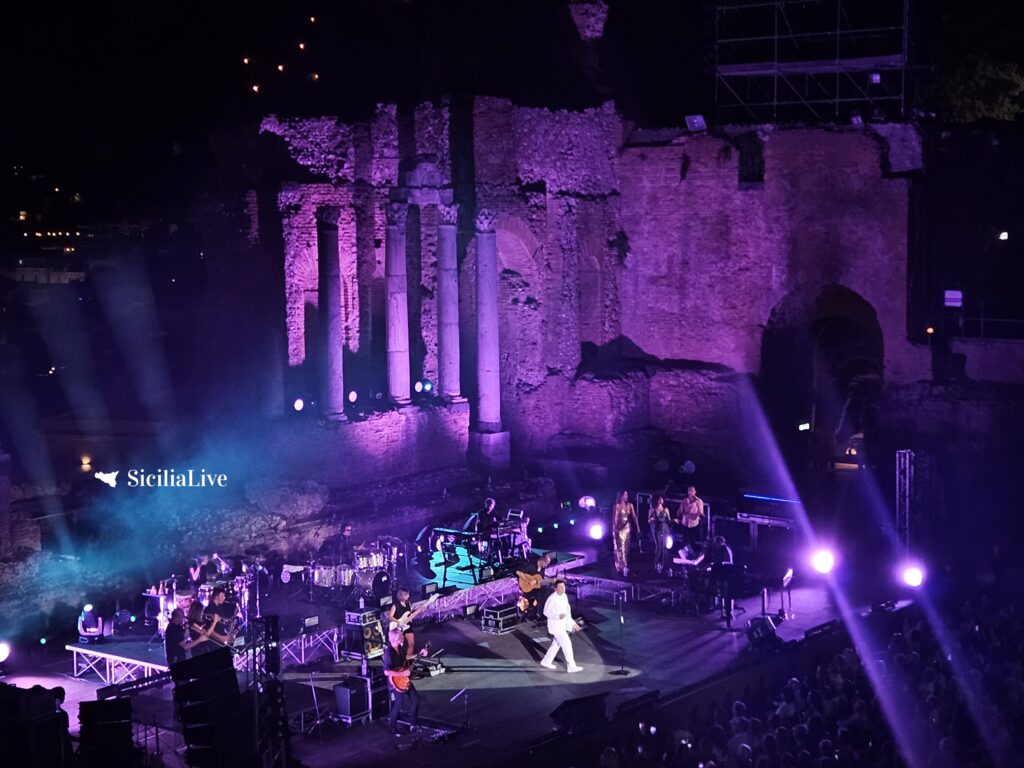 gianni morandi concerto taormina sicilia