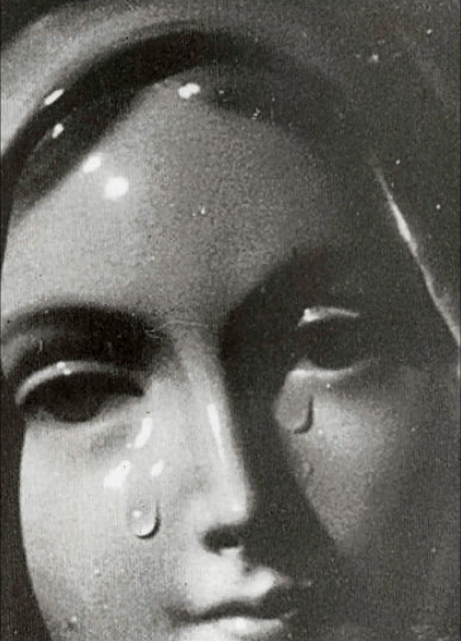 Madonna della Lacrime Siracusa 1953 lacrimazione