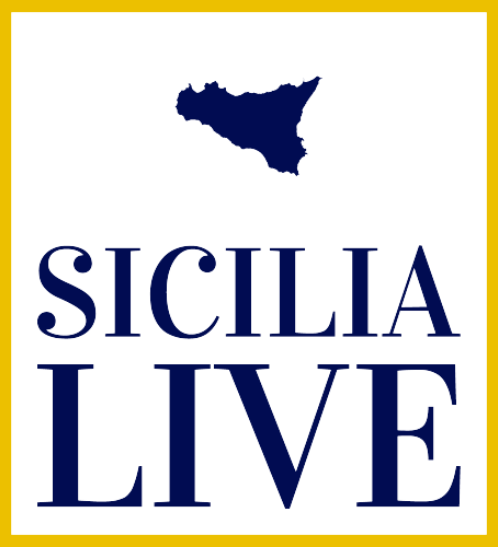 logo verticale sicilialive cornice dorata