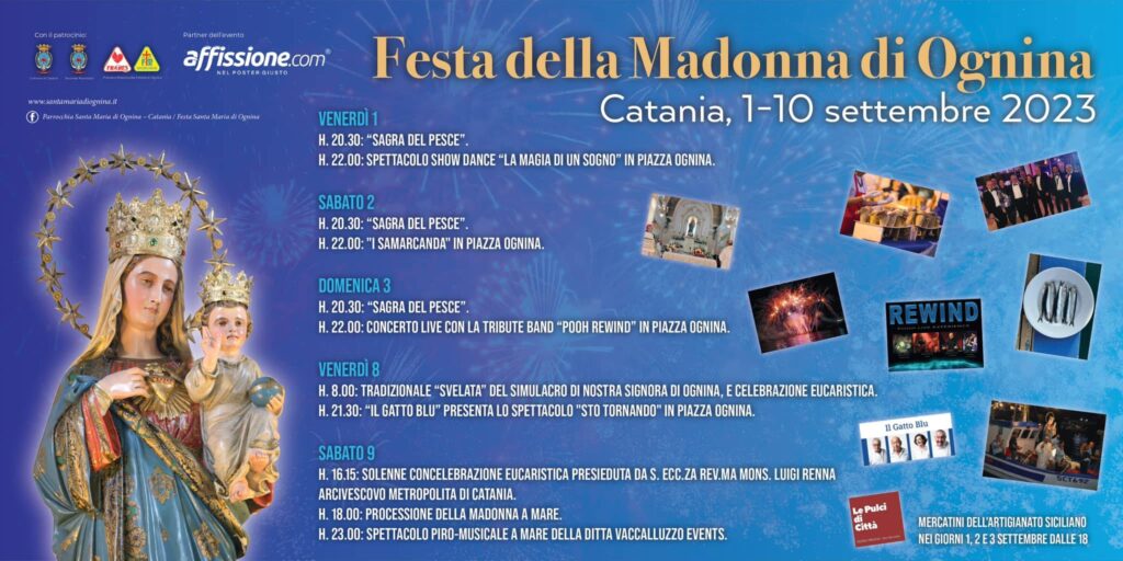 programma madonna ognina catania