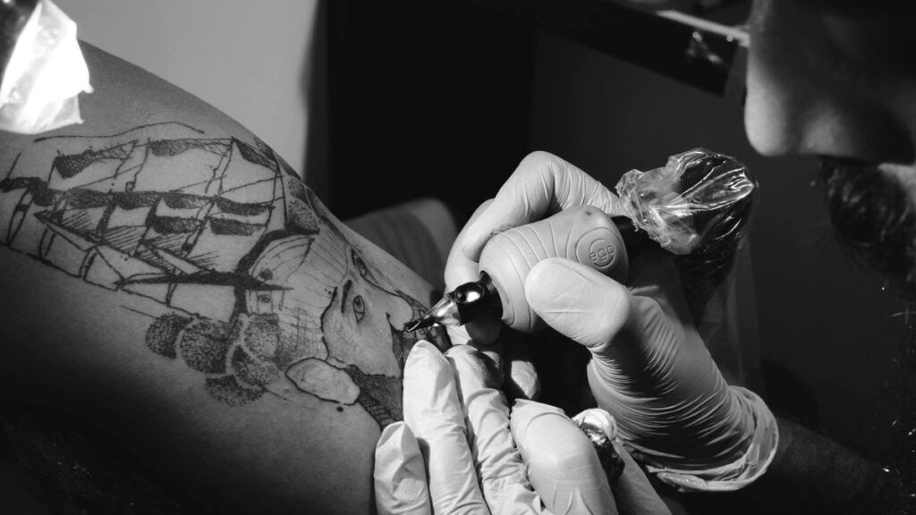 palermo tattoo convention bianco nero tatuaggio