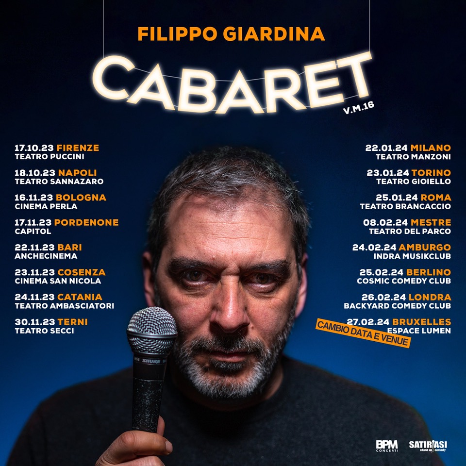 filippo giardina tour