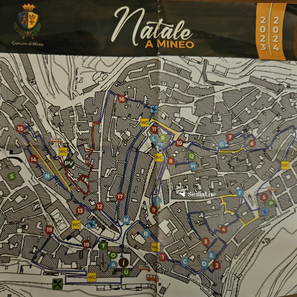 natale a mineo 2023 2024 mappa