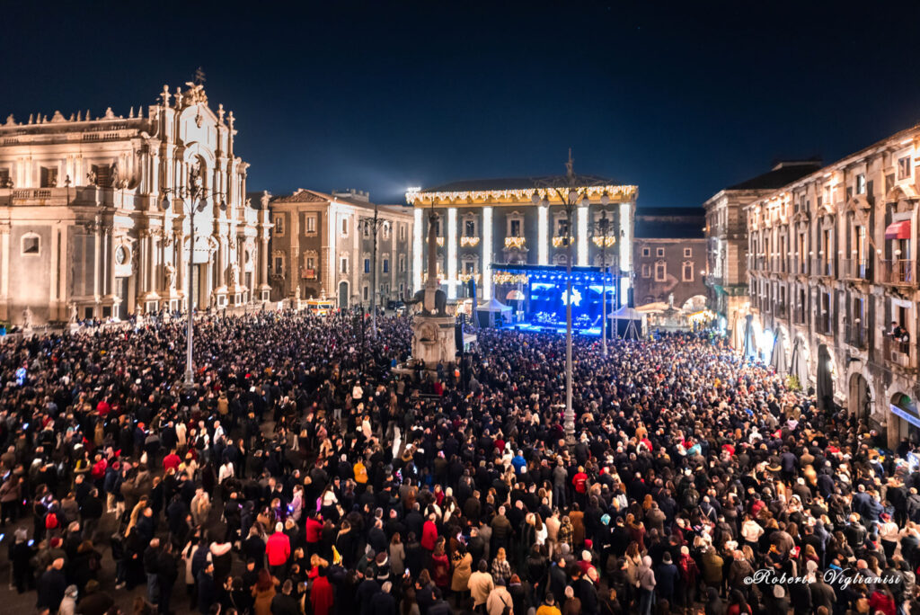 capodanno 2024 catania piazza duomo