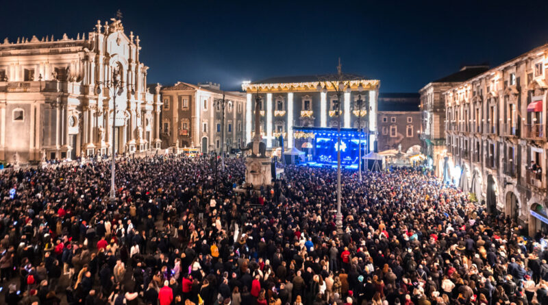 capodanno 2024 catania piazza duomo