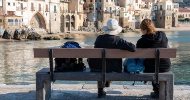 cefalù panchina mare