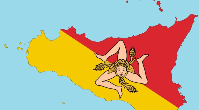 sicilia logo bandiera lingua