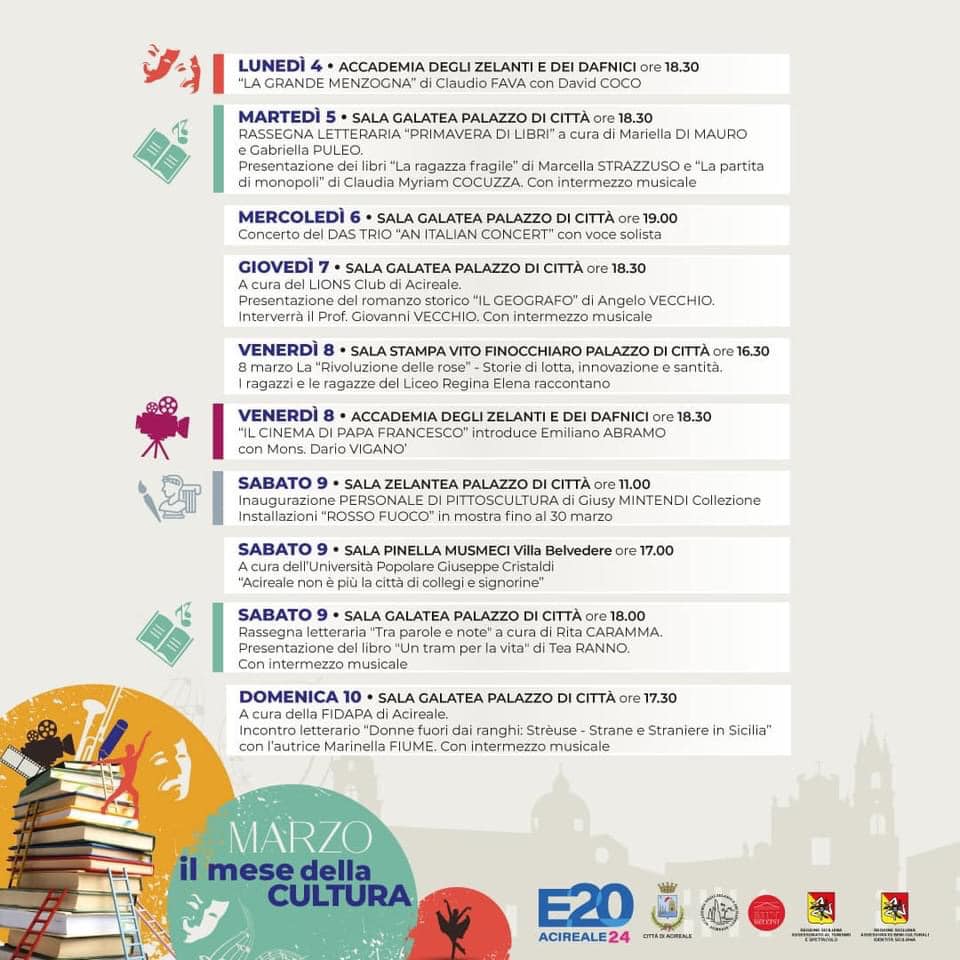 programma2 acireale mese cultura