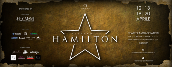 alexander hamilton musical catania