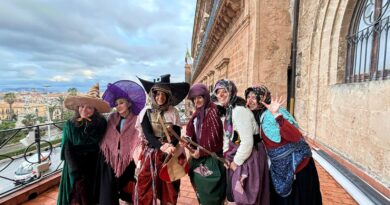 befana palermo discesa acrobatica