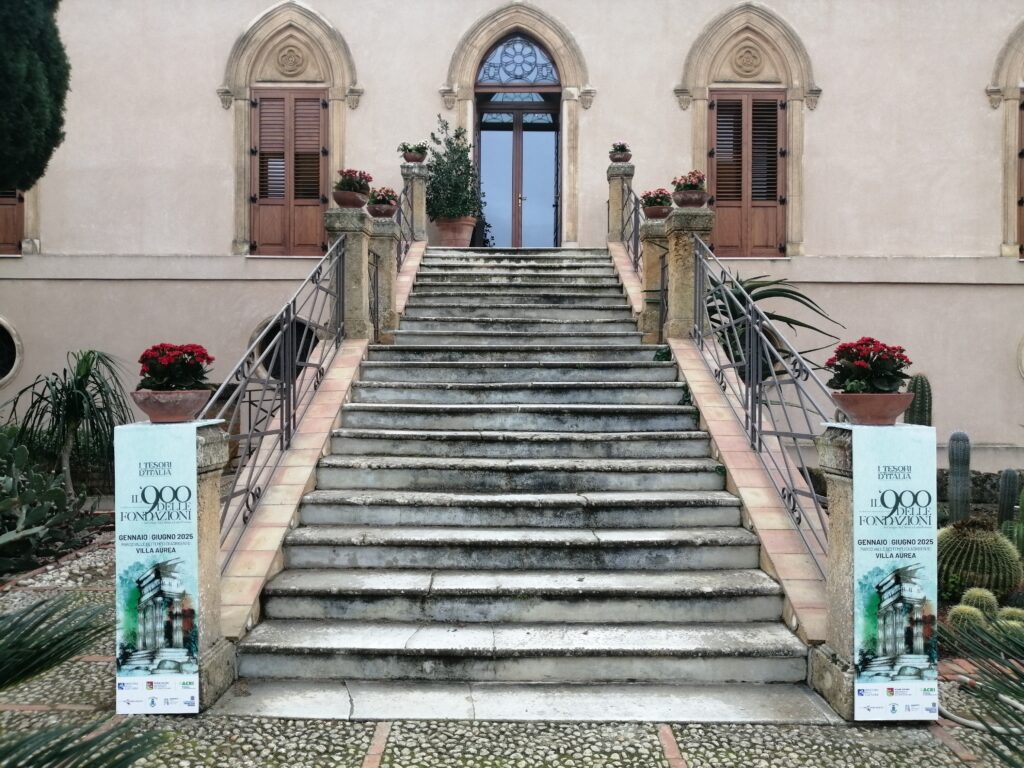 esterno Villa Aurea_mostra I Tesori d'italia
