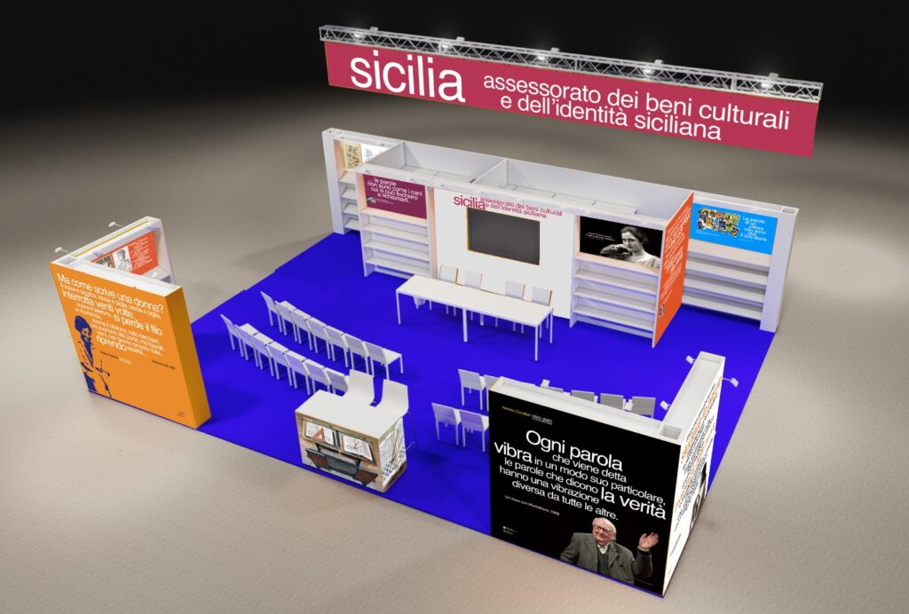 Stand Sicilia Salone del libro Torino 