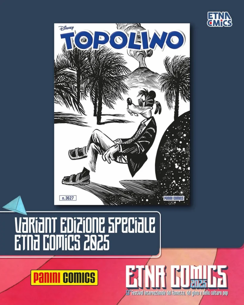 topolino battiato etna comics 2025