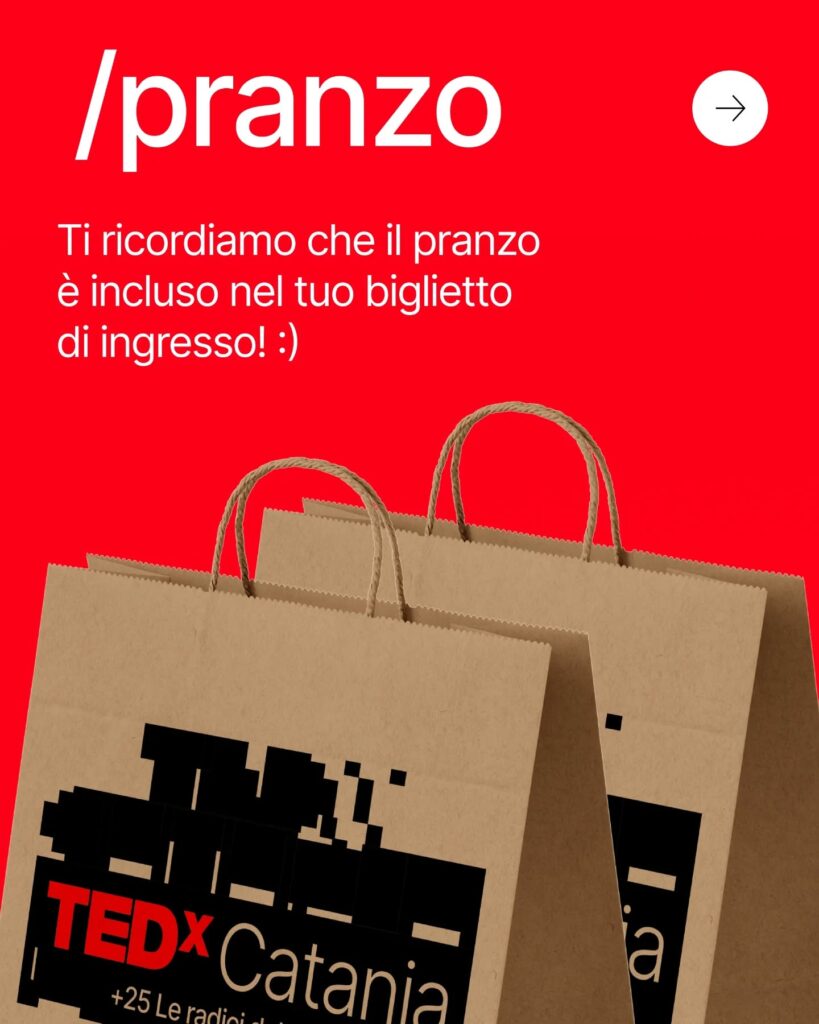 tedx catania pranzo