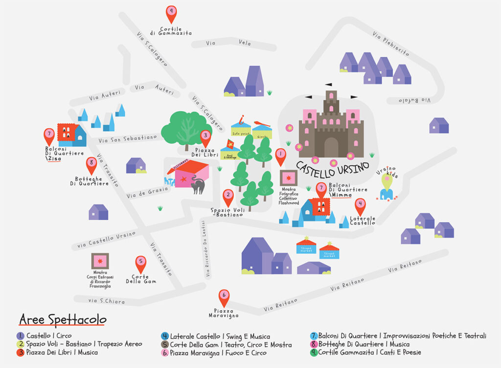 mappa ursino buskers 2026