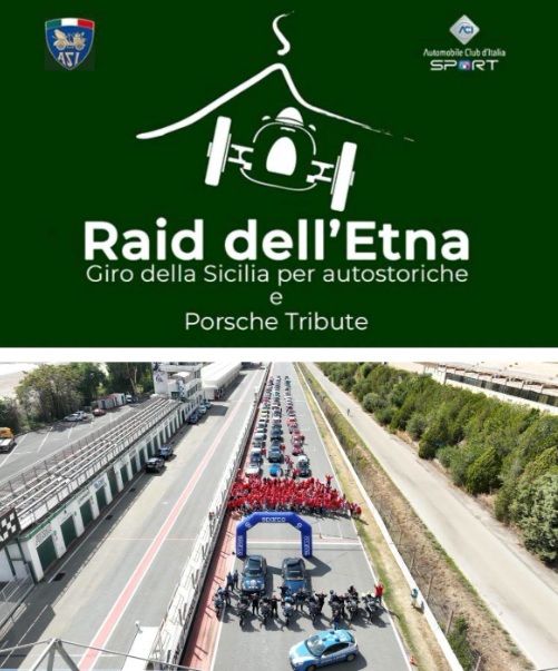 porsche tribute raid etna caltagirone