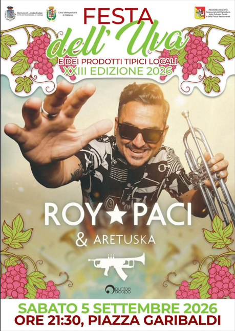 roy paci licodia eubea festa dell'uva